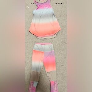 Molo Pink and Purple Gradient Leggings